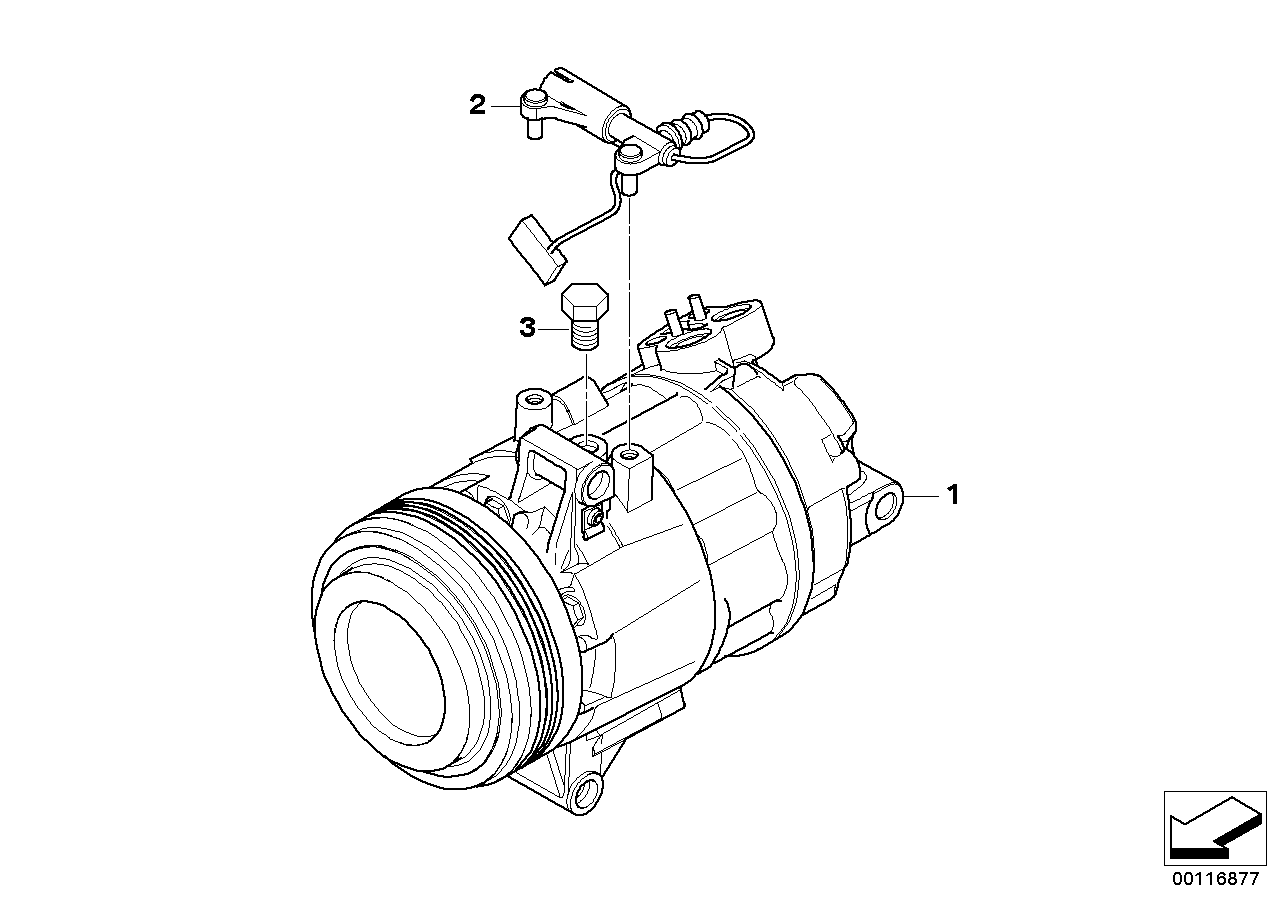 BMW 64526912400 Plug