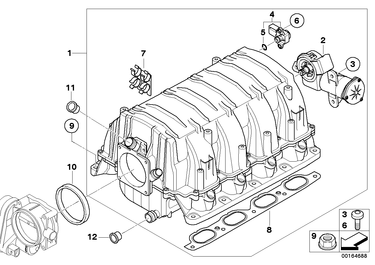 BMW 11617510043 Holder