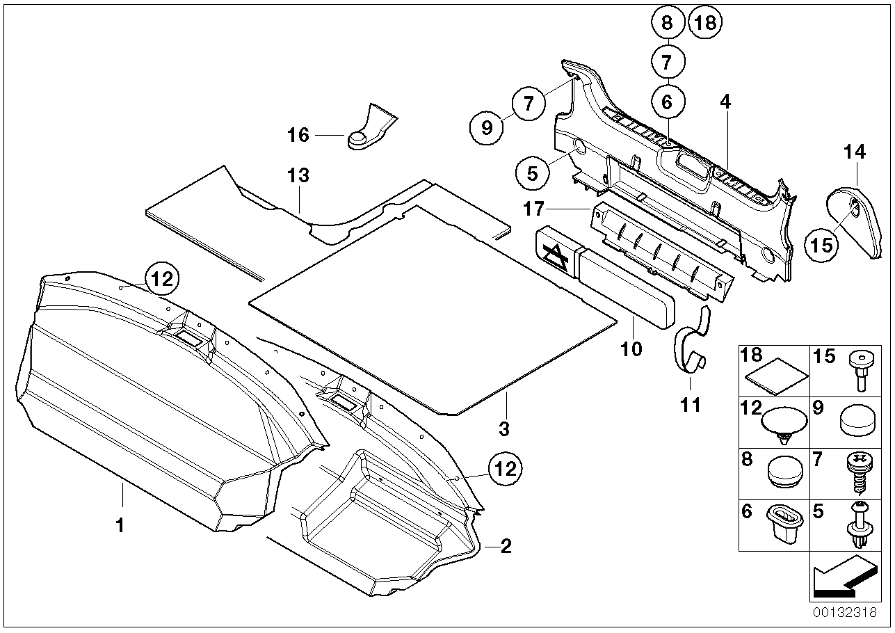 BMW 51718410388 Stopper