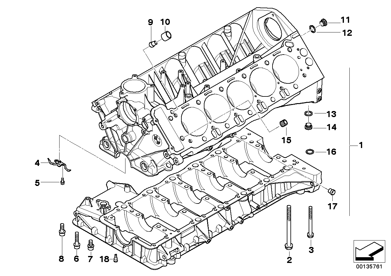 BMW 07129905795 Isa Screw