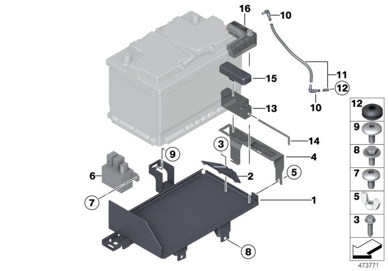 BMW 61132305058 Cover