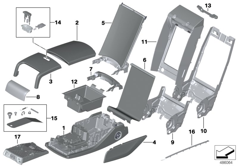 BMW 52207454017 Channel Cover