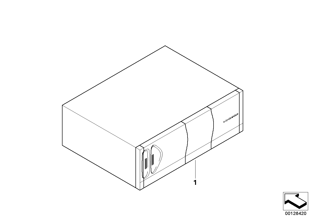 BMW 82110006875 Bracket