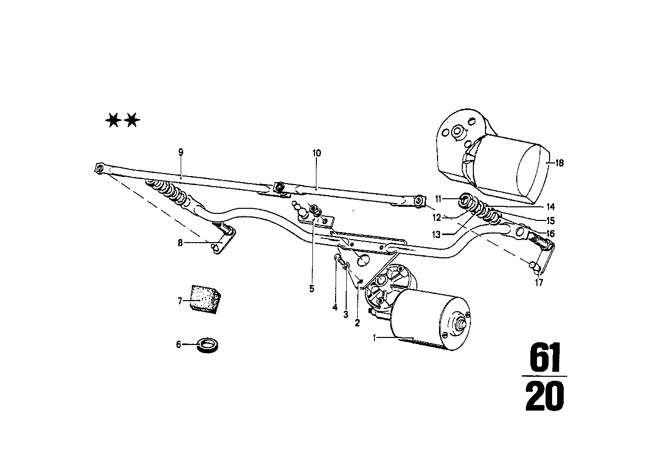 BMW 61618444100 Crank