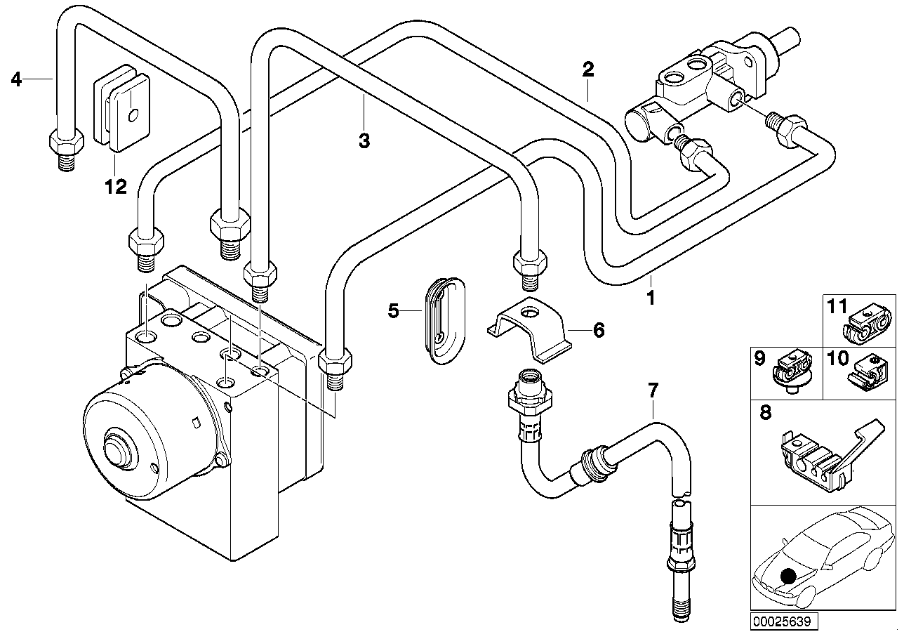 BMW 34326754599 Pipe