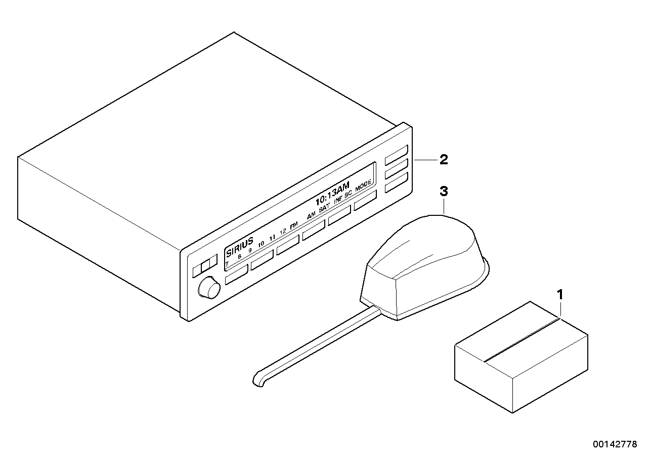 BMW 84110150530 Installation Kit