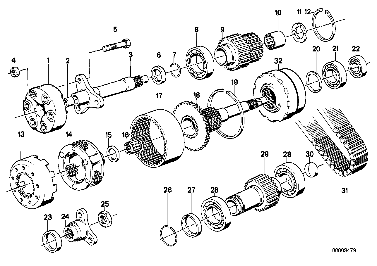 BMW 07119981063 Grooved Ball Bearing