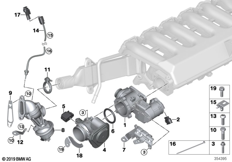 BMW 13548576446 Support