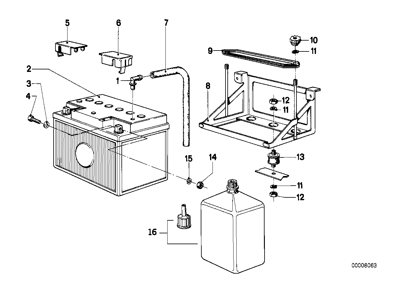 BMW 61211459743 Hose Connector