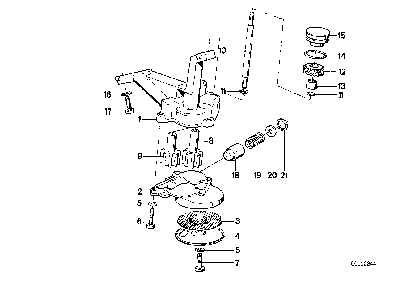 BMW 07119934640 Lock Ring