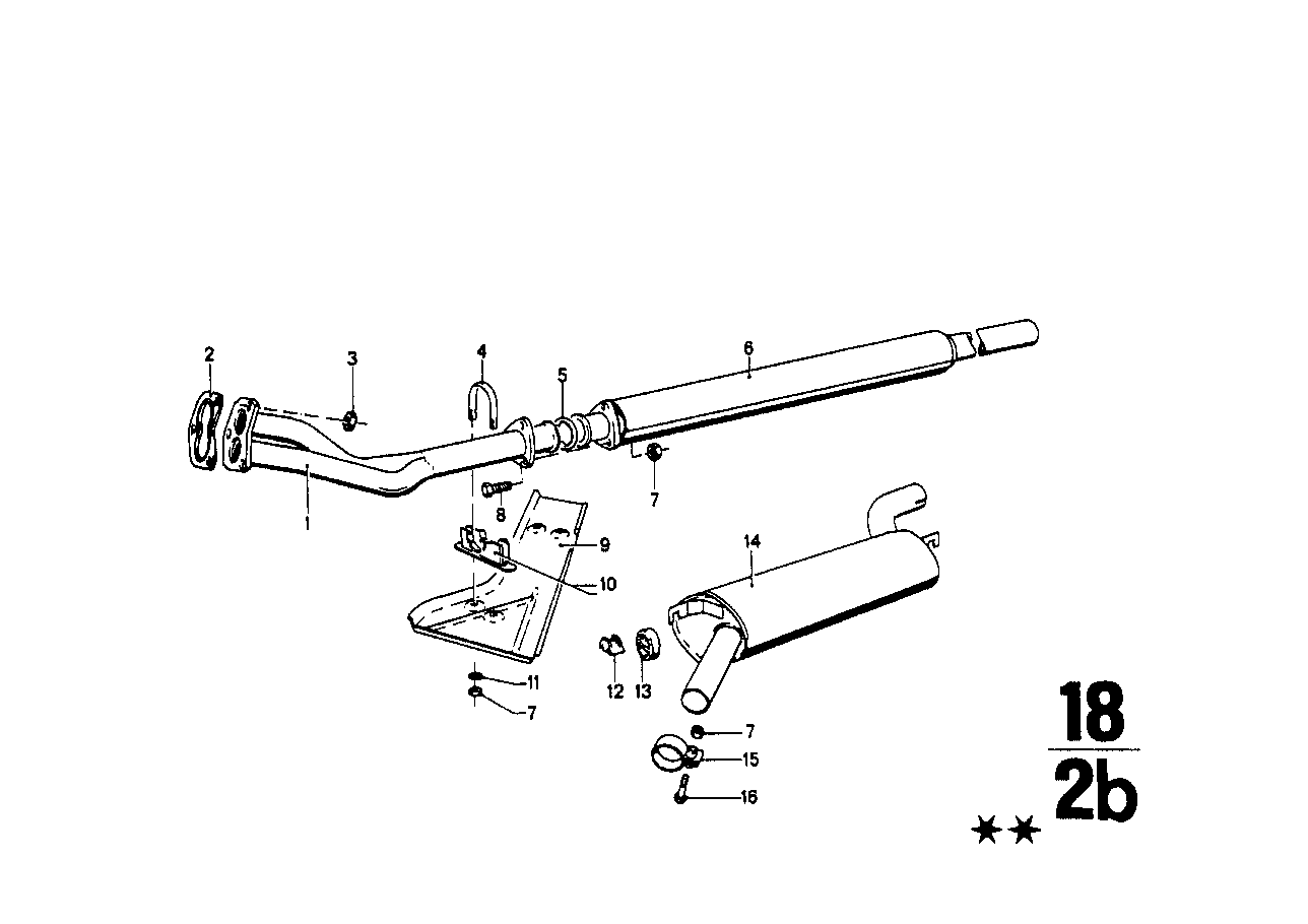 BMW 18111245775 Clamp