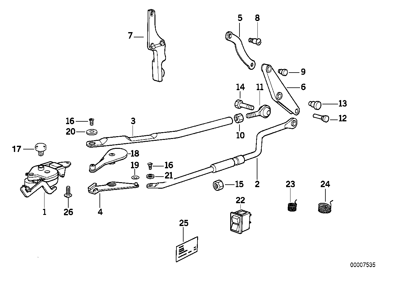 BMW 54348121719 Joint Link