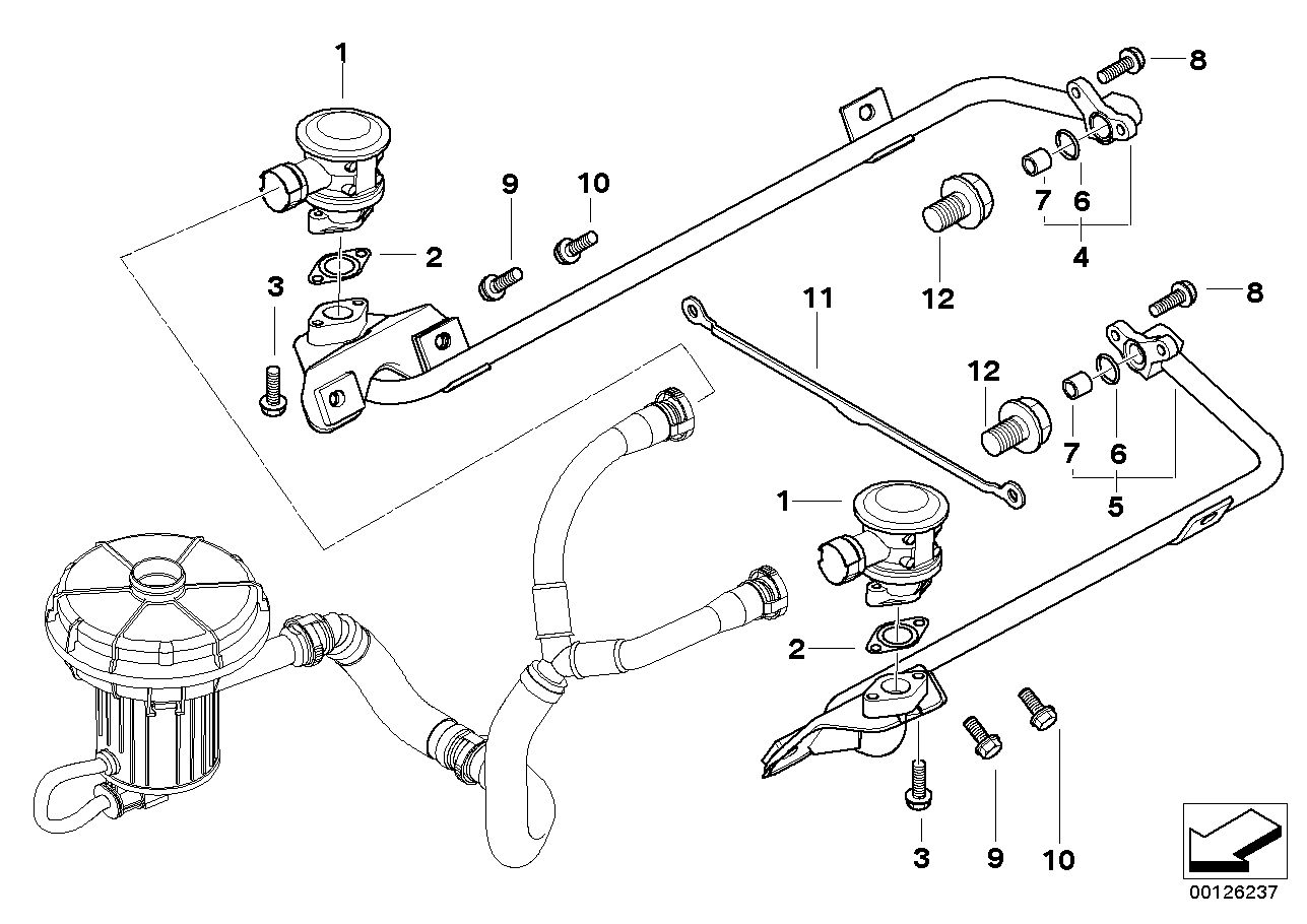 BMW 07129906138 Isa Screw