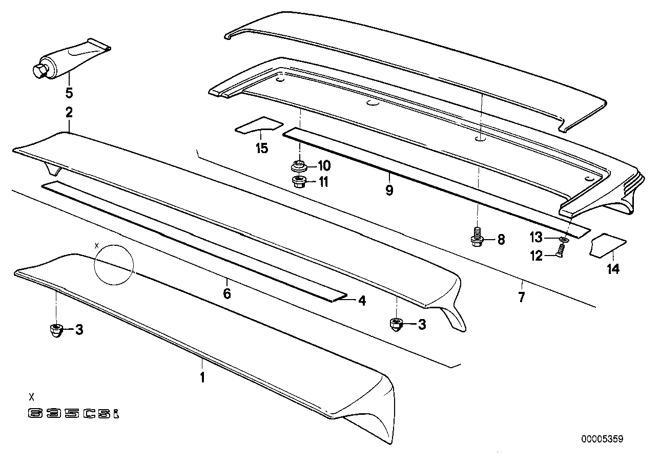 BMW 07119928496 Countersunk Screw