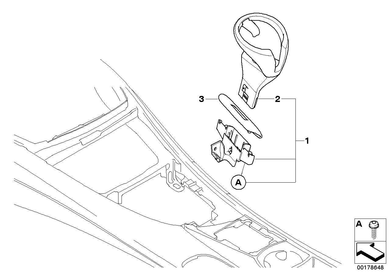 BMW 51160443082 Drink Holder