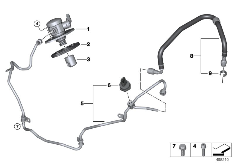 BMW 13517852361 High Pressure Fuel Pump