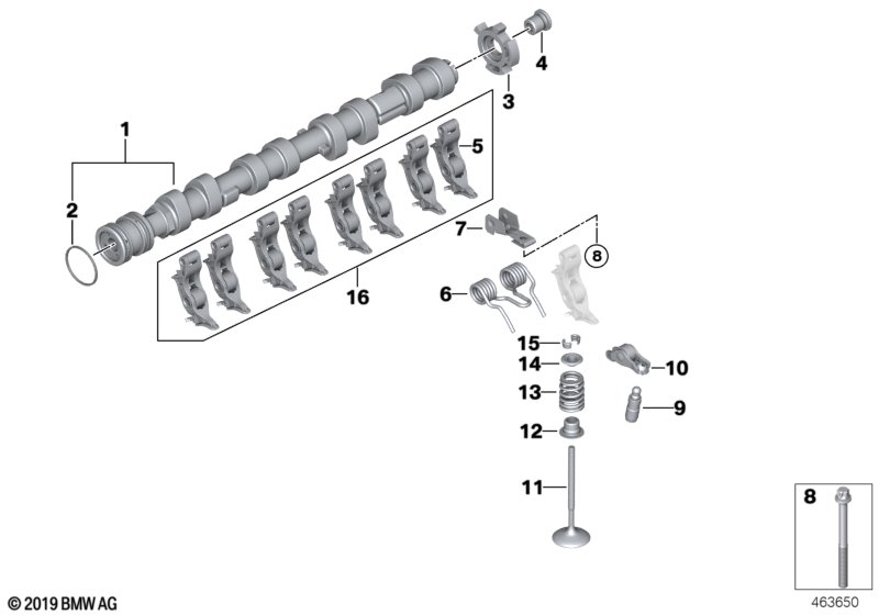 BMW 11367539927 Inner Hex Bolt