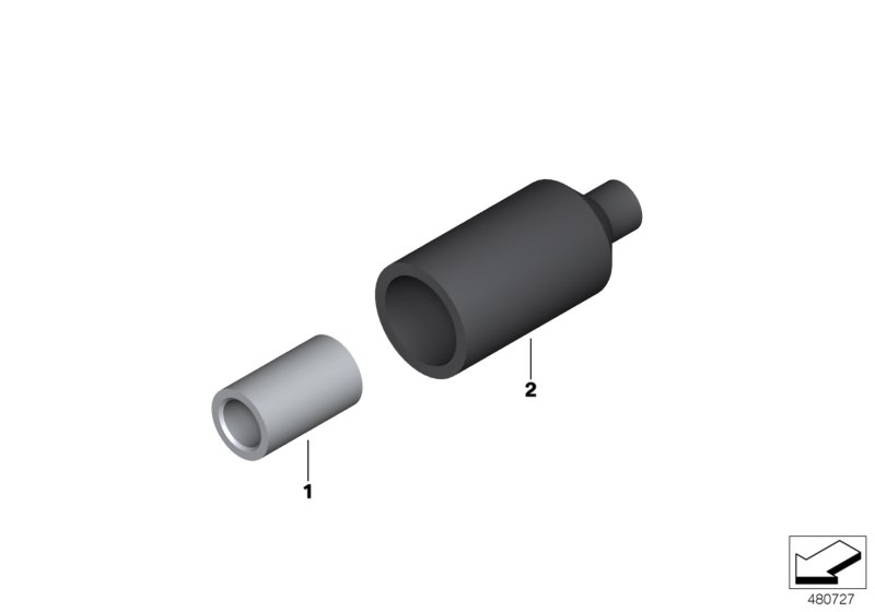 BMW 12521286003 PARALLEL CONNECTOR