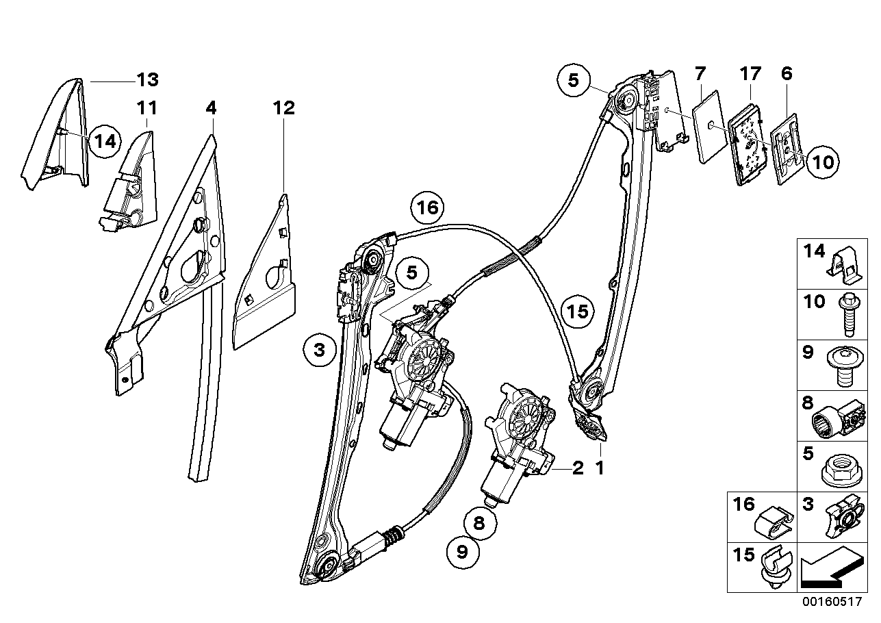 BMW 51334418758 Wedge-Shaped Shim