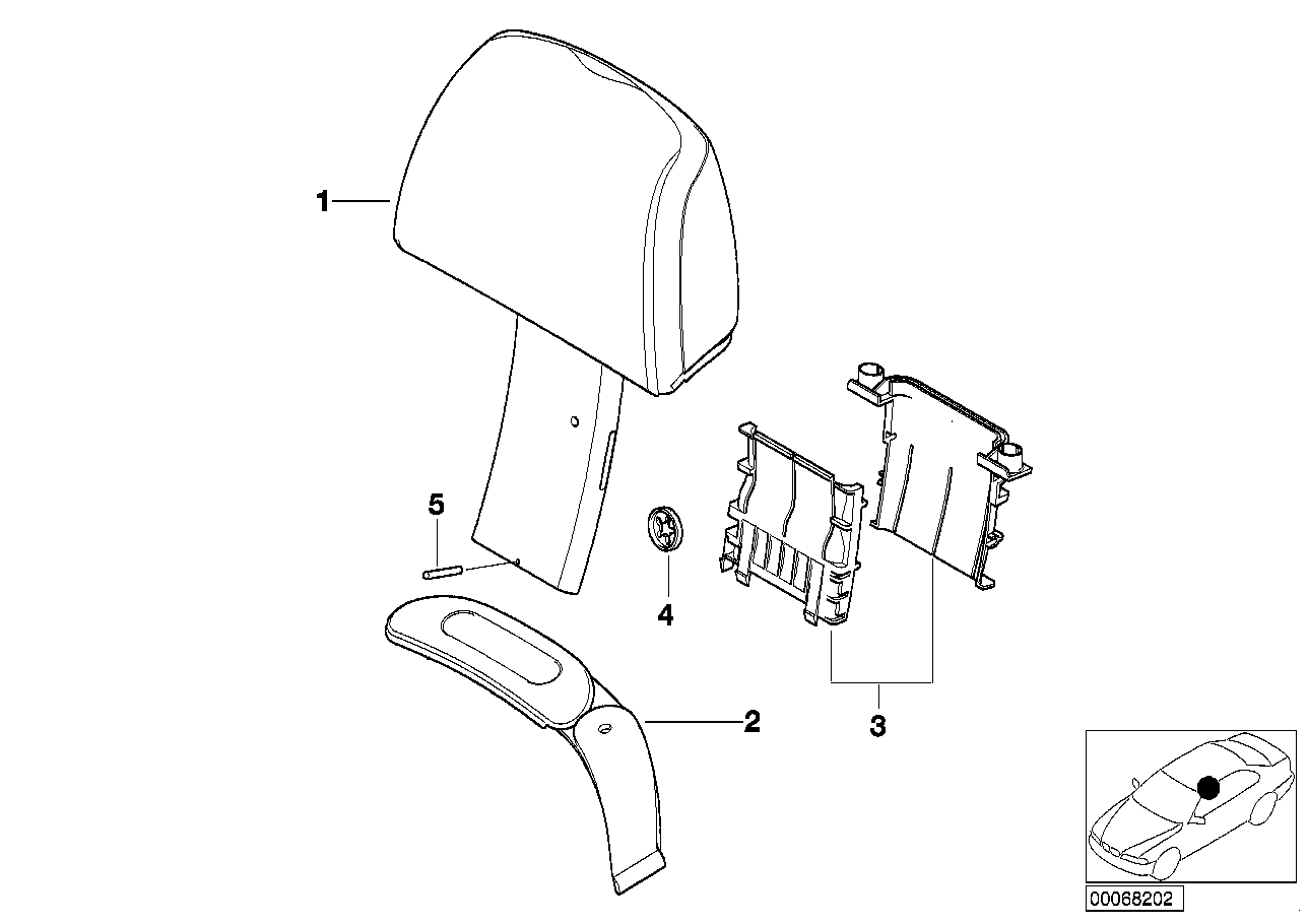 BMW 52107027223 Split Pin