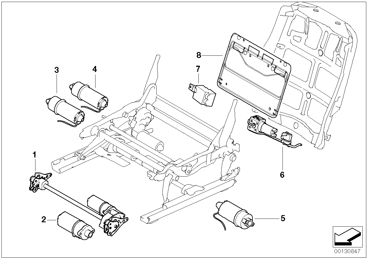 BMW 52107249215 Valve Block