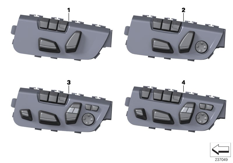 BMW 61319364862 Function Key 'M Symbol'