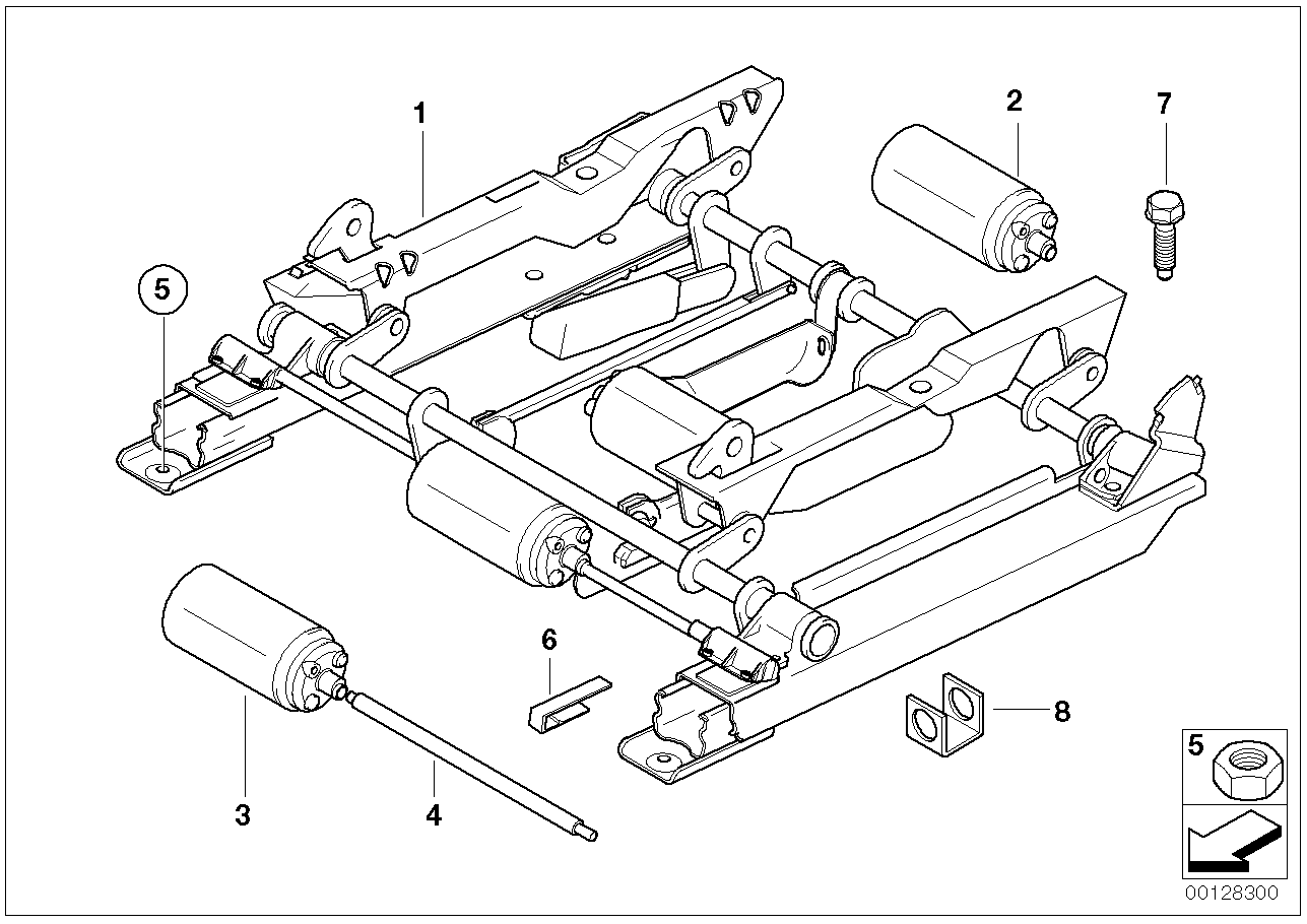 BMW 52107137499 Guide Bush