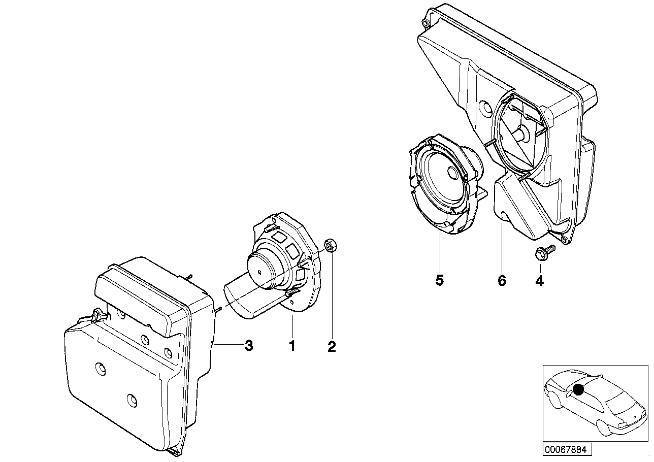 BMW 07119902738 Hex Nut