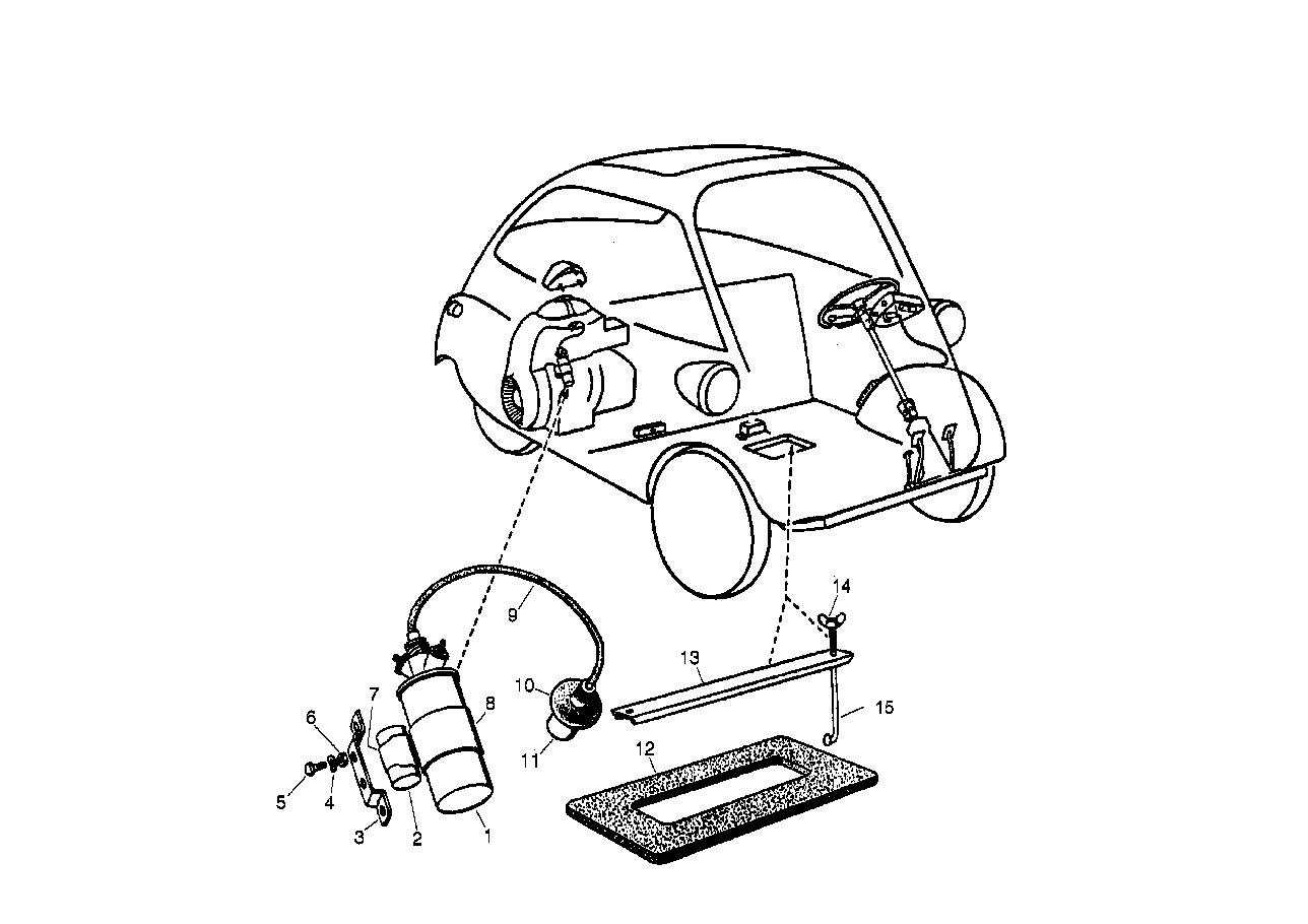 BMW 61218042566 Supporting Rail