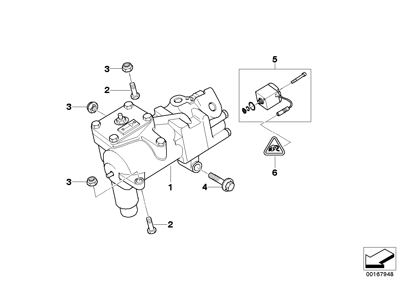 BMW 32201092472 Collar Screw