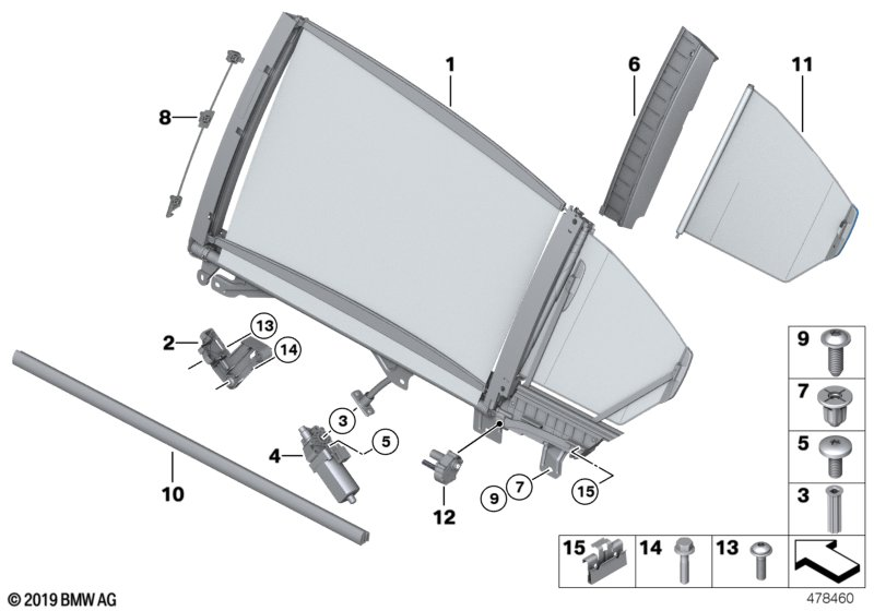 BMW 51359158702 Connecting Element