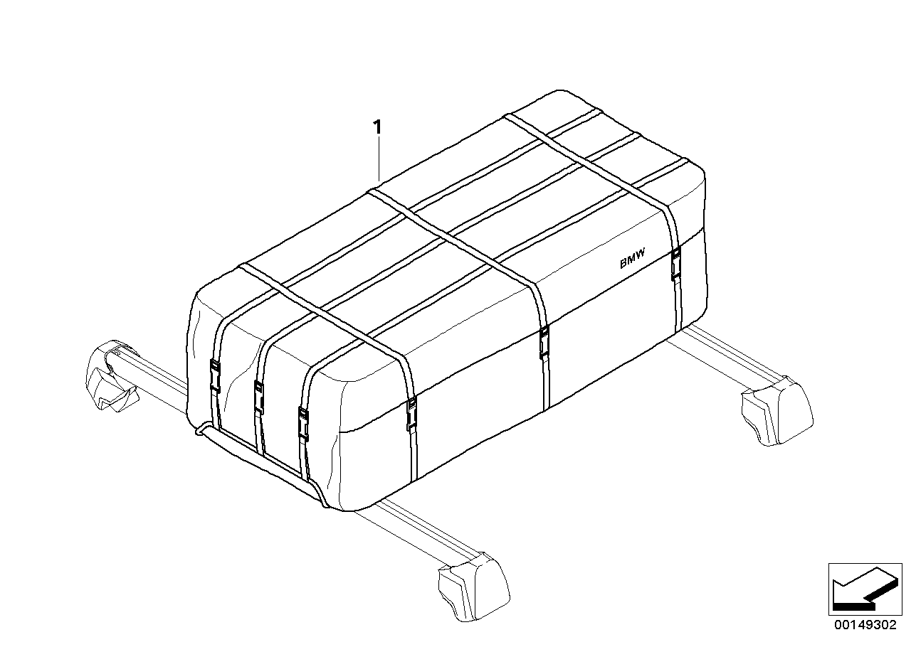 BMW 82120399146 Cargo Carrier