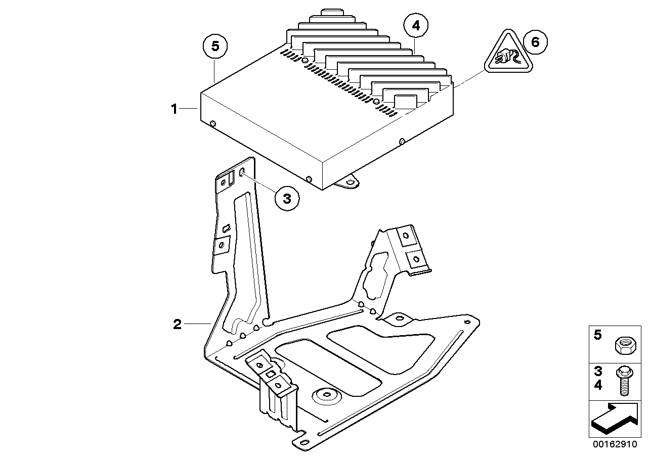 BMW 65129164379 Amplifier Hifi System