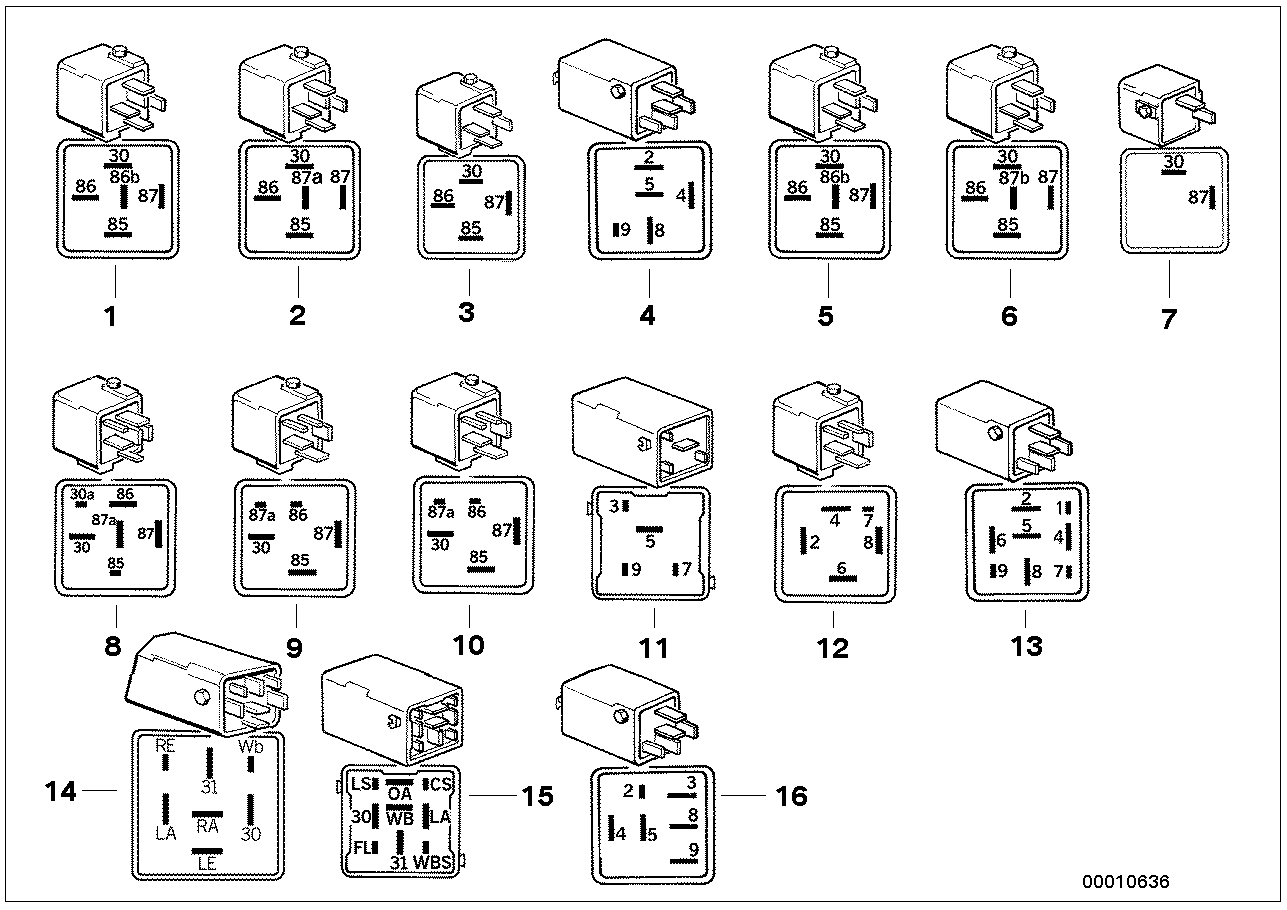 BMW 61351391725 Connection Plug W.Notch Lock