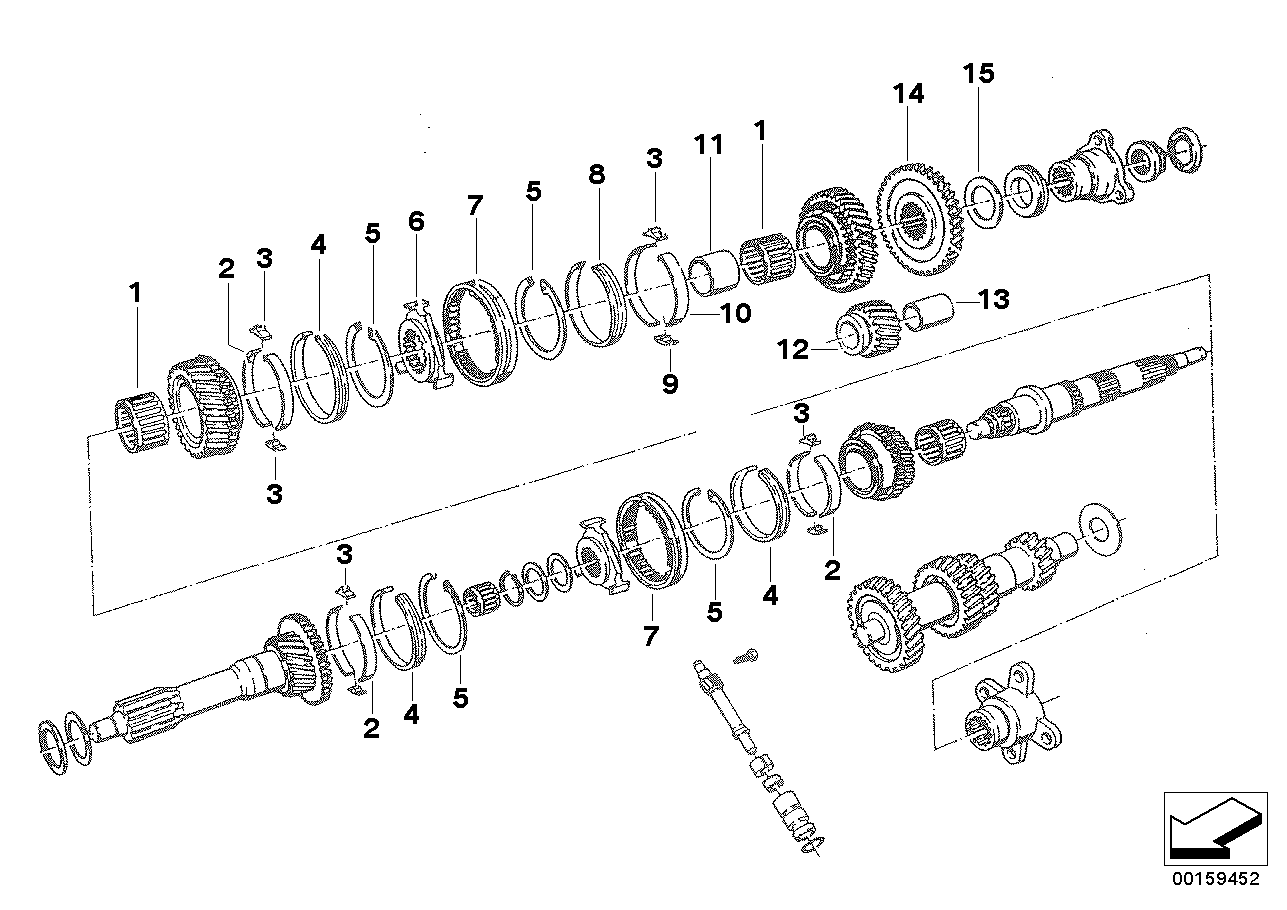 BMW 23231630122 Synchronizer Ring