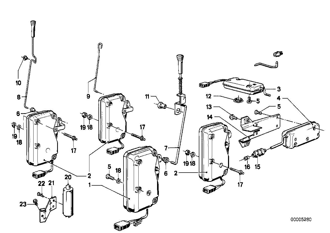 BMW 61311363806 Emergency Switch