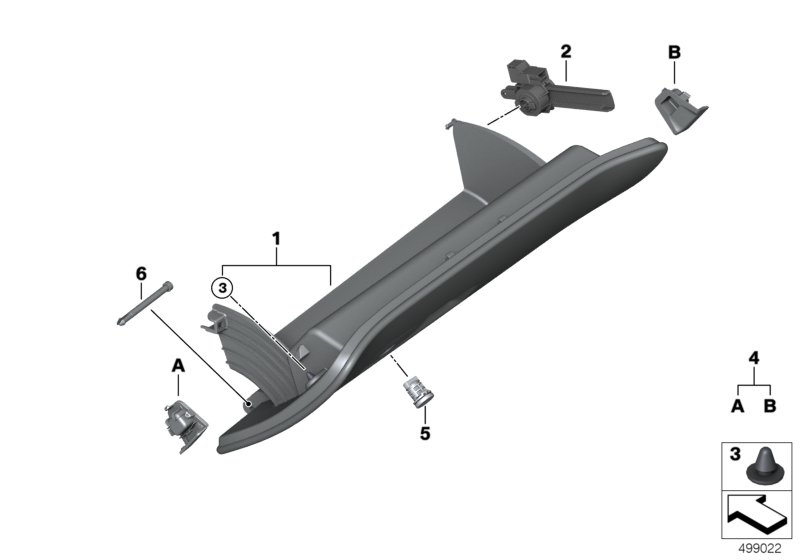 BMW 51169418885 QUICK-RELEASE AXLE