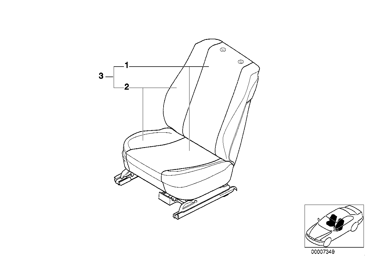 BMW 51922698028 Upholstery Cloth, M-Net/Alcantara