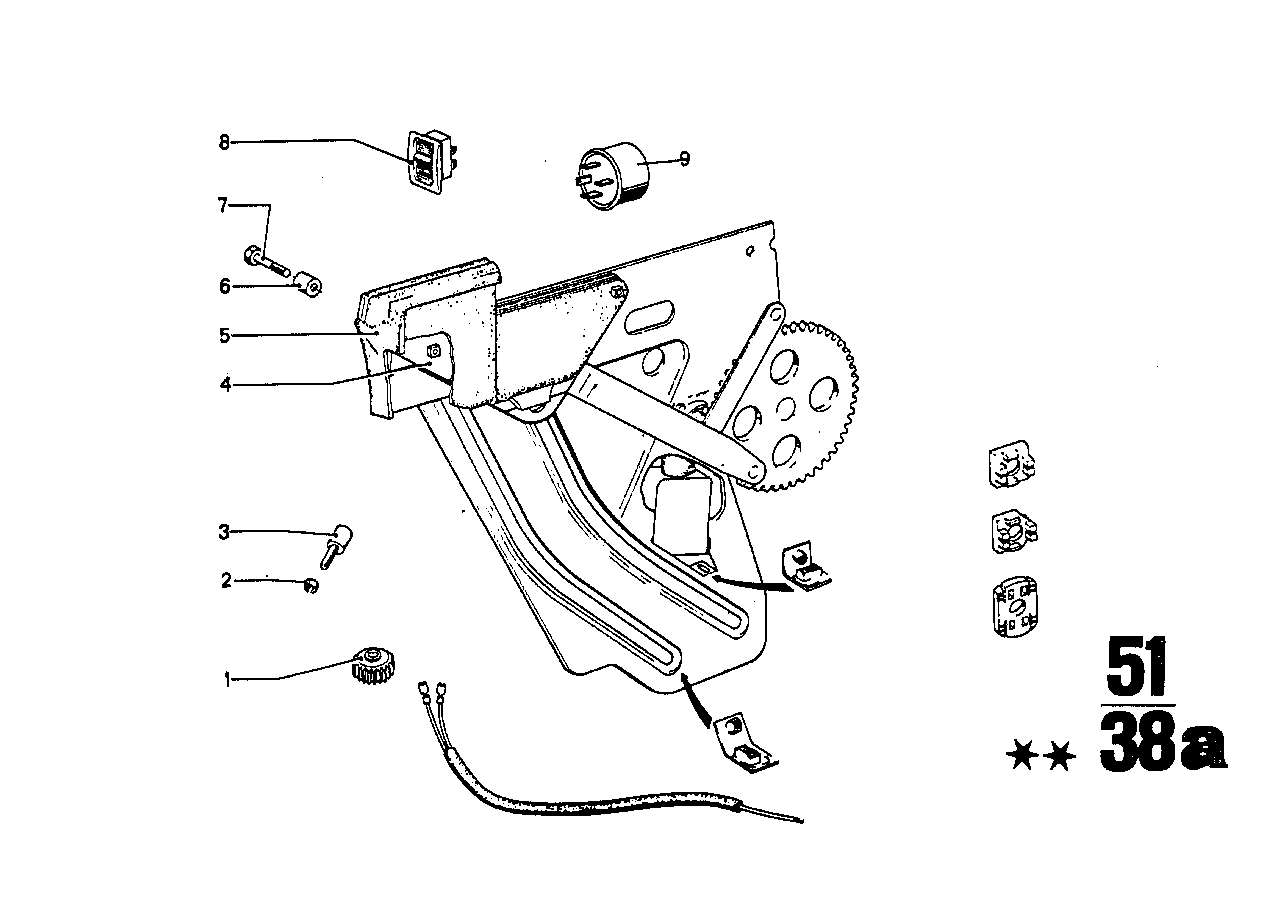 BMW 51367740108 Gasket