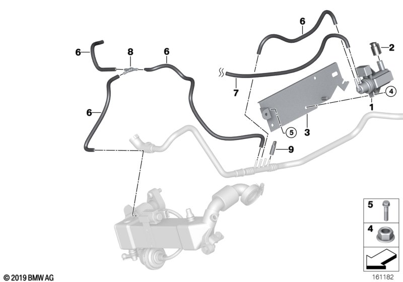 BMW 11747805391 Pressure Converter