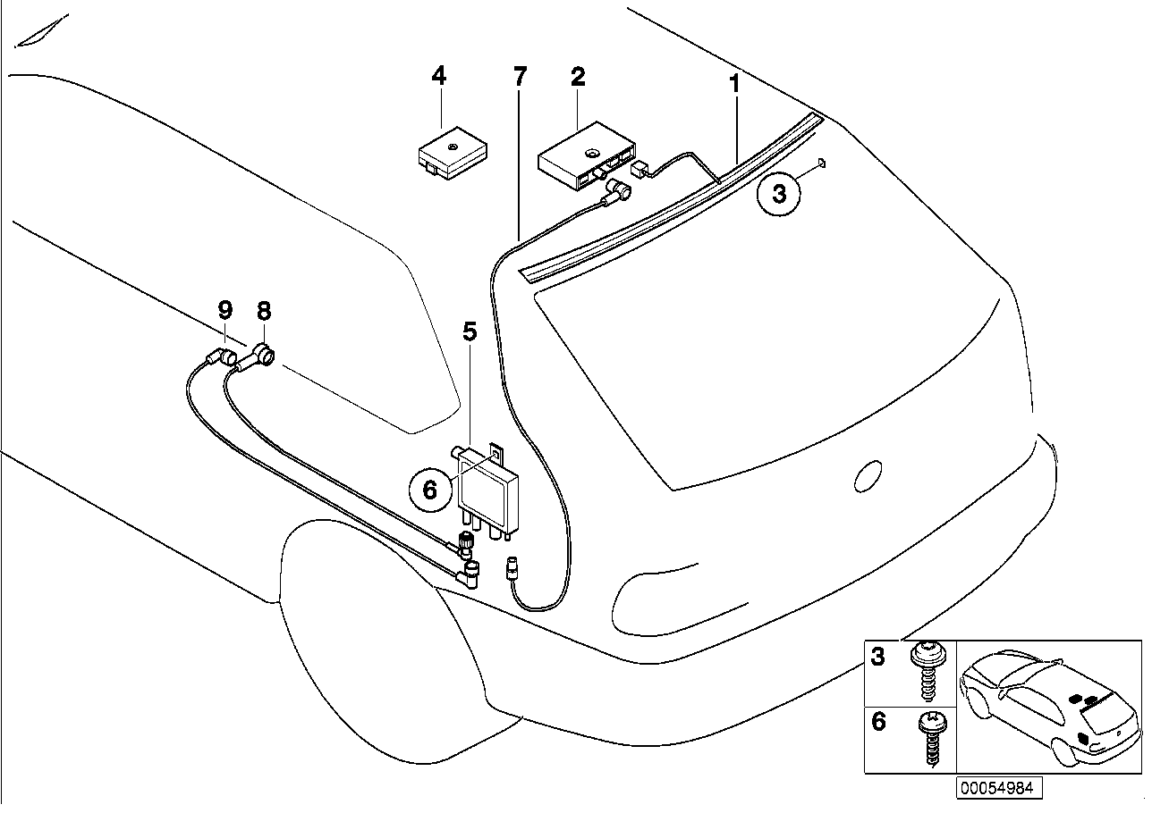 BMW 65318386546 Suppression Filter