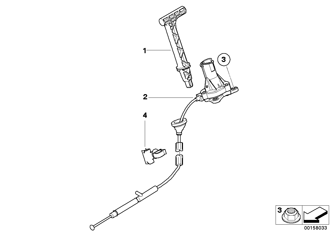 BMW 24507590202 Emergency Release