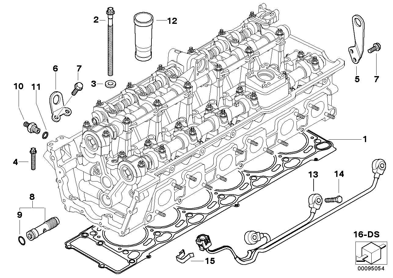 BMW 11127511073 Torx Bolt