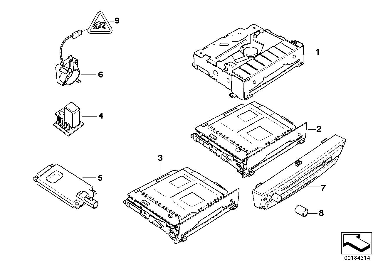 BMW 61138377213 Universal Pin Terminal Uncoded