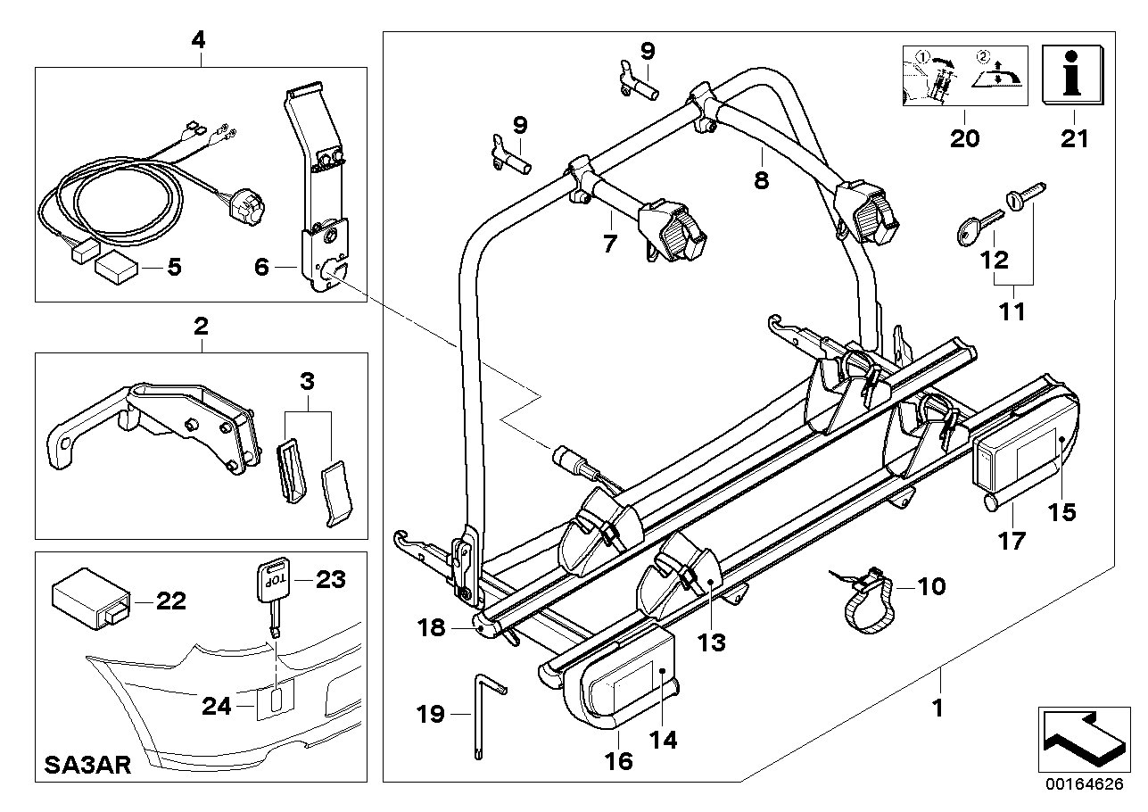 BMW 82710421328 Spacer, Short