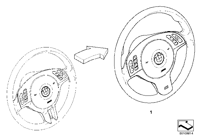 2004 BMW 325Ci Modification Steering Wheel MFL Sport Diagram