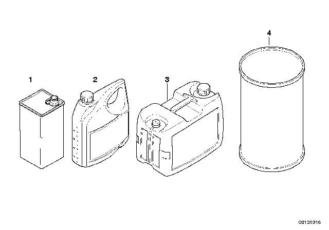 1991 BMW 318i Gearbox Oil Diagram