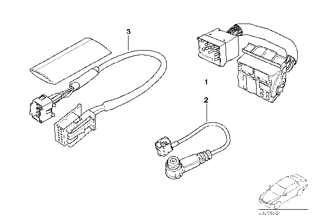 2003 BMW 540i Radio Adapter Wiring Diagram