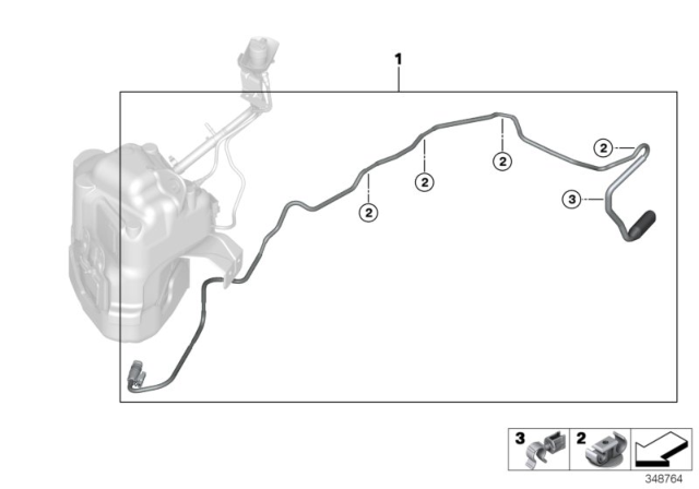 2018 BMW X5 SCR Metering Line Diagram