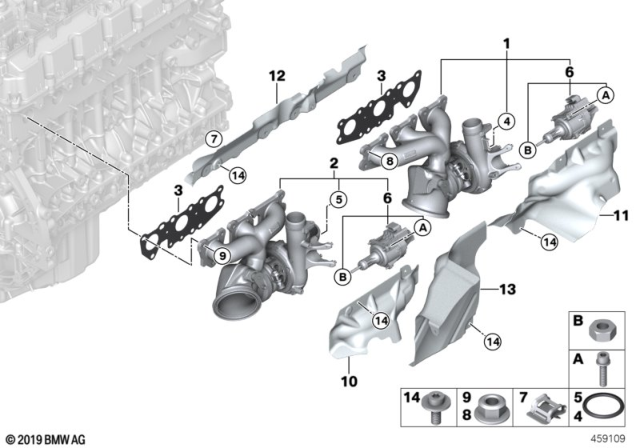 2018 BMW M4 O-Ring Diagram for 11657850066